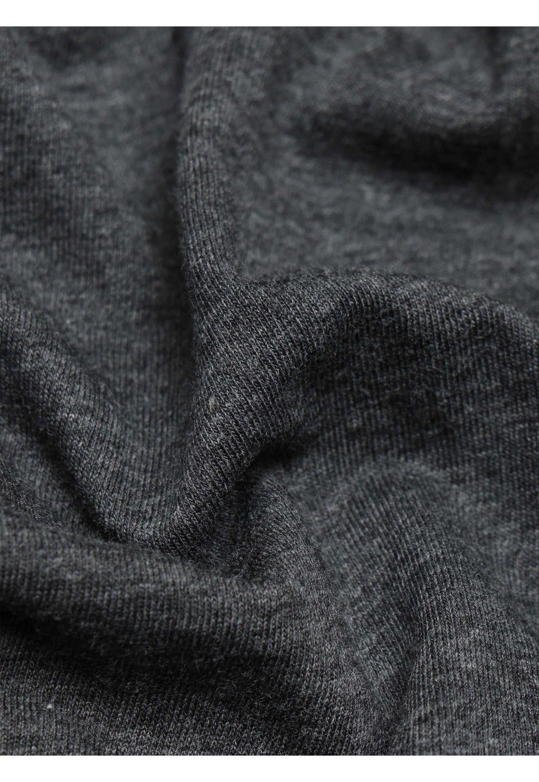 Pijama Corto Cuello Henley Regular Fit Carbón Arrow P1V3410CB-4