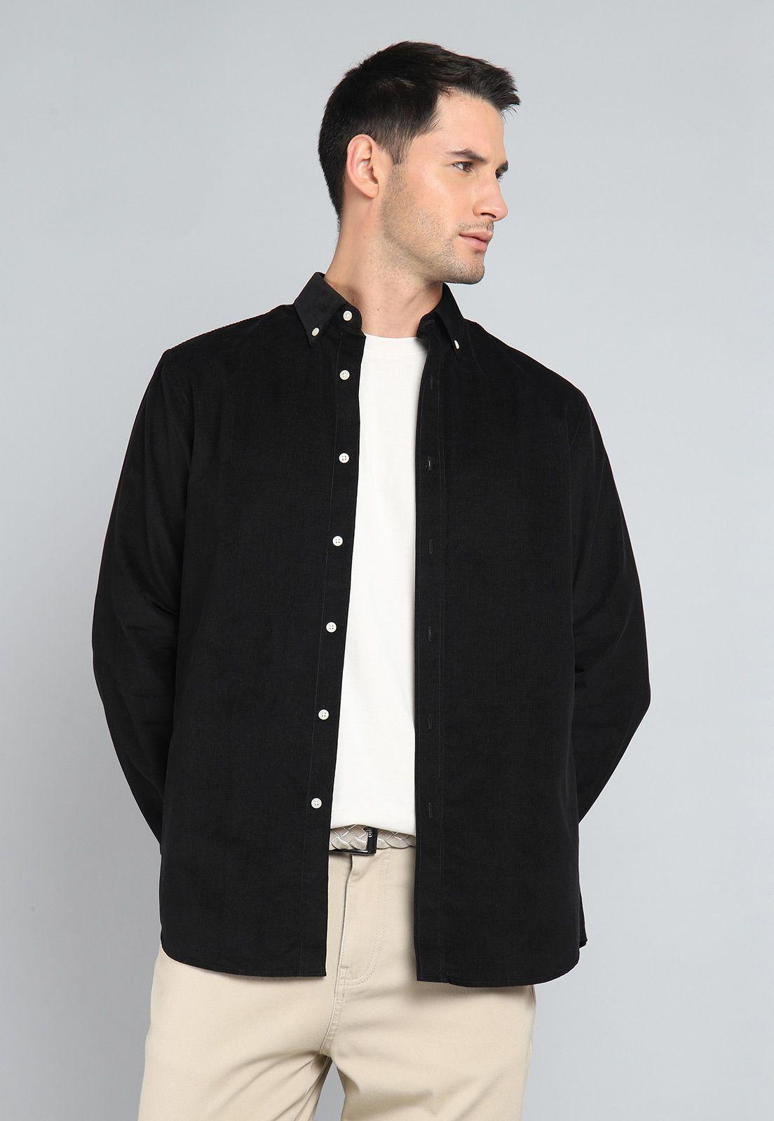 Camisa Cuadros Manga Larga Guy Laroche GLBIF53NE-0