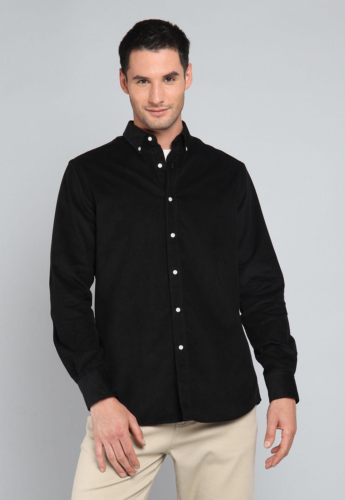 Camisa Cuadros Manga Larga Guy Laroche GLBIF53NE-5