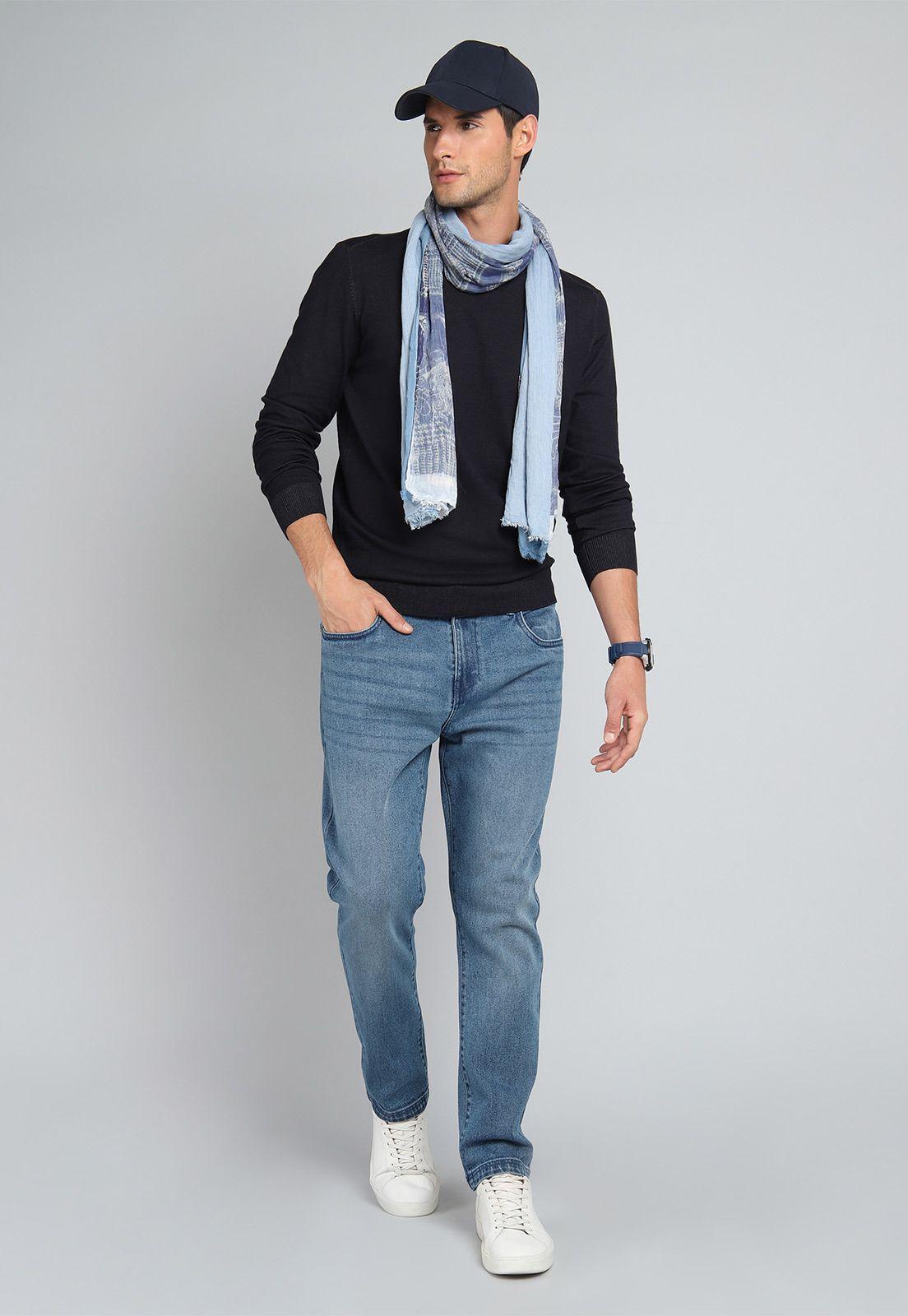 Jeans Straight Spandex Soviet BISHB02CE-3