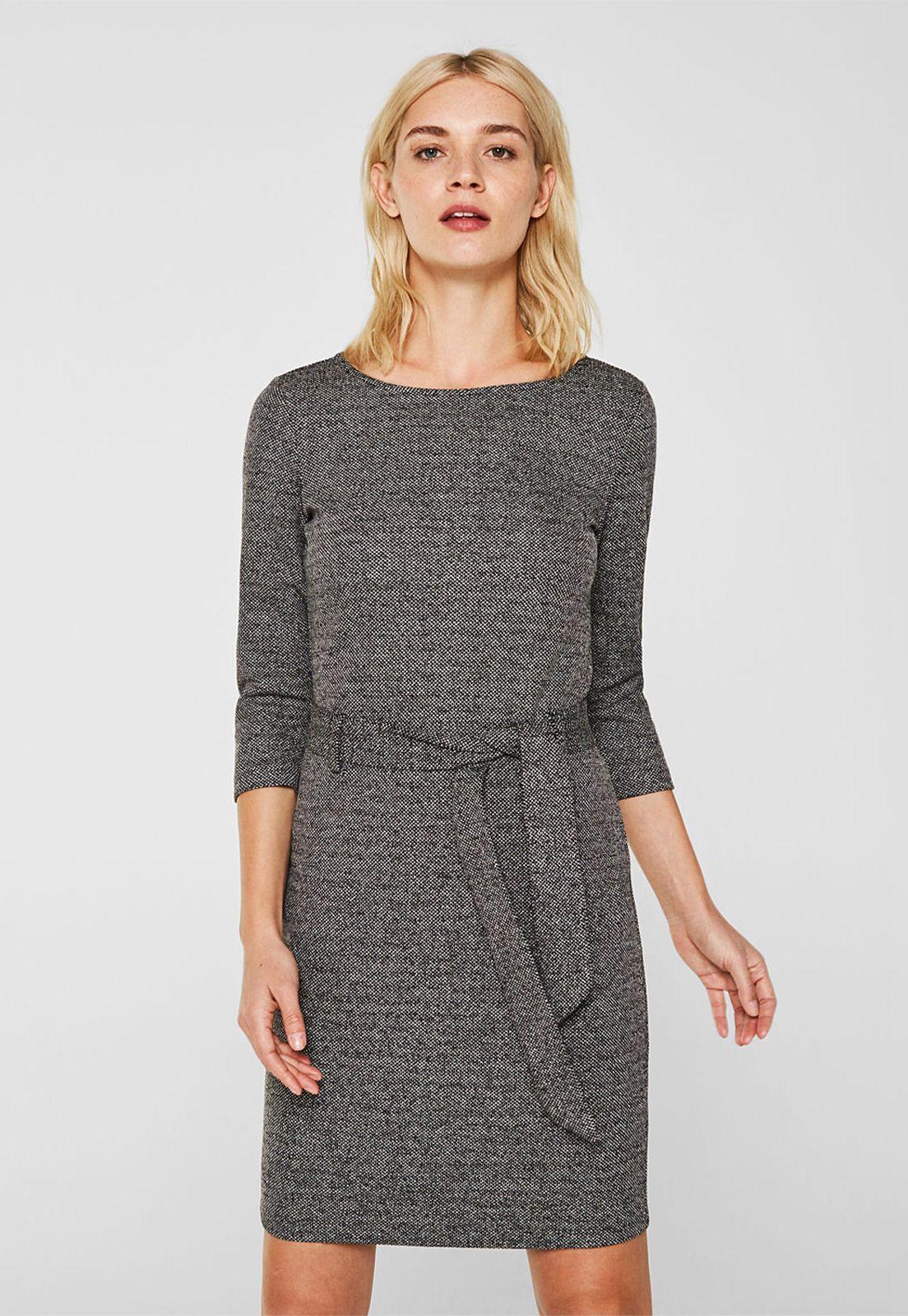 Vestido Midi Jaspeado Esprit-0