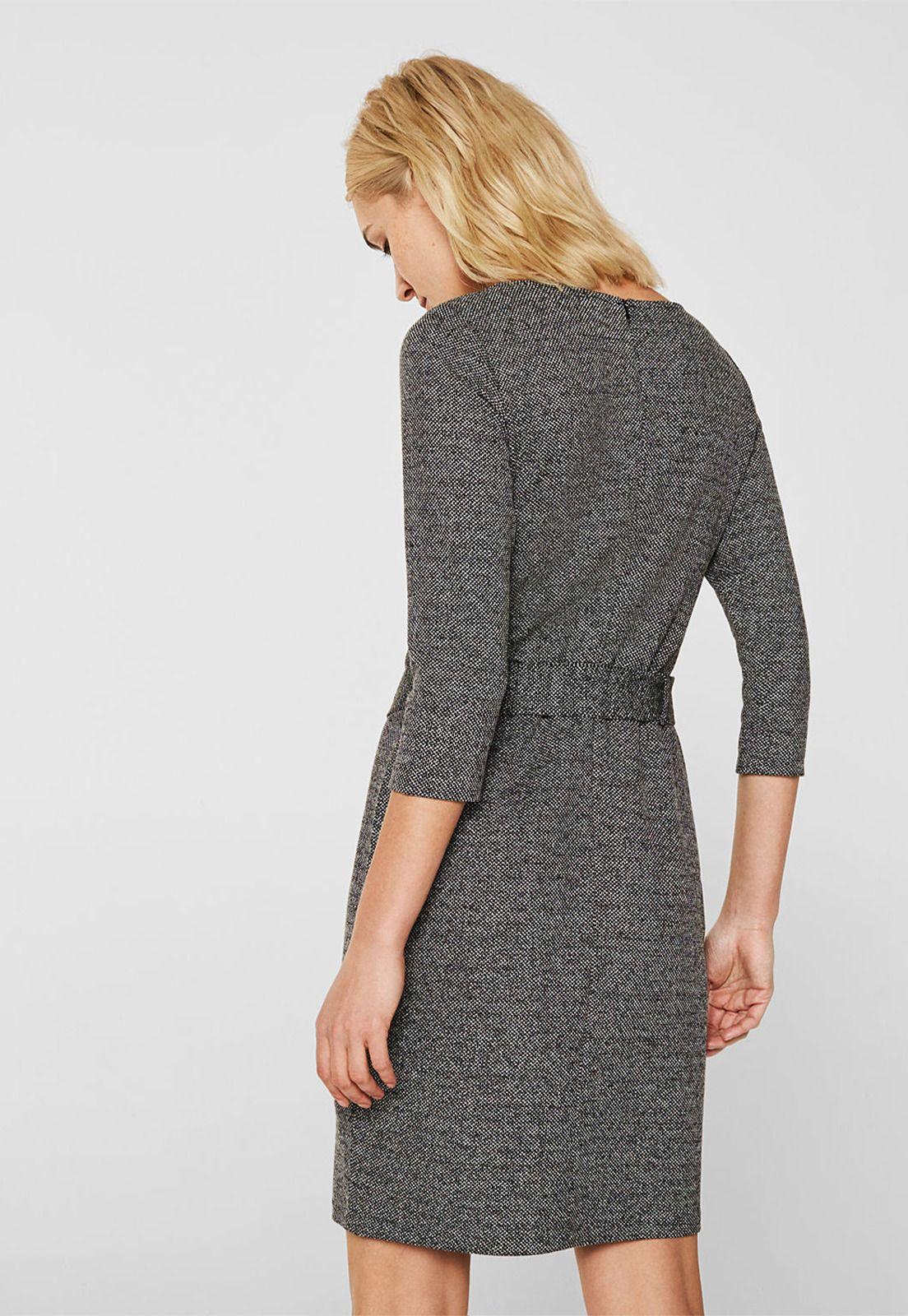 Vestido Midi Jaspeado Esprit-1