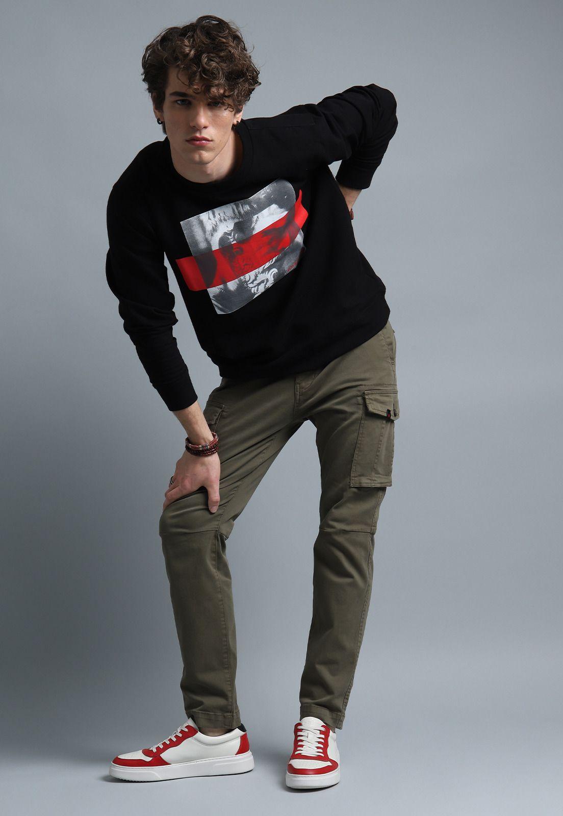 Pantalón Cargo Regular Fit Hombre Soviet SPA578WVE-0