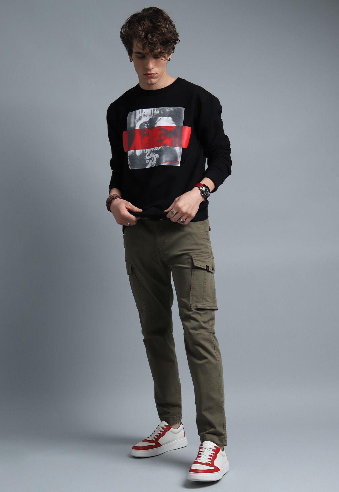 Pantalón Cargo Regular Fit Hombre Soviet SPA578WVE-6