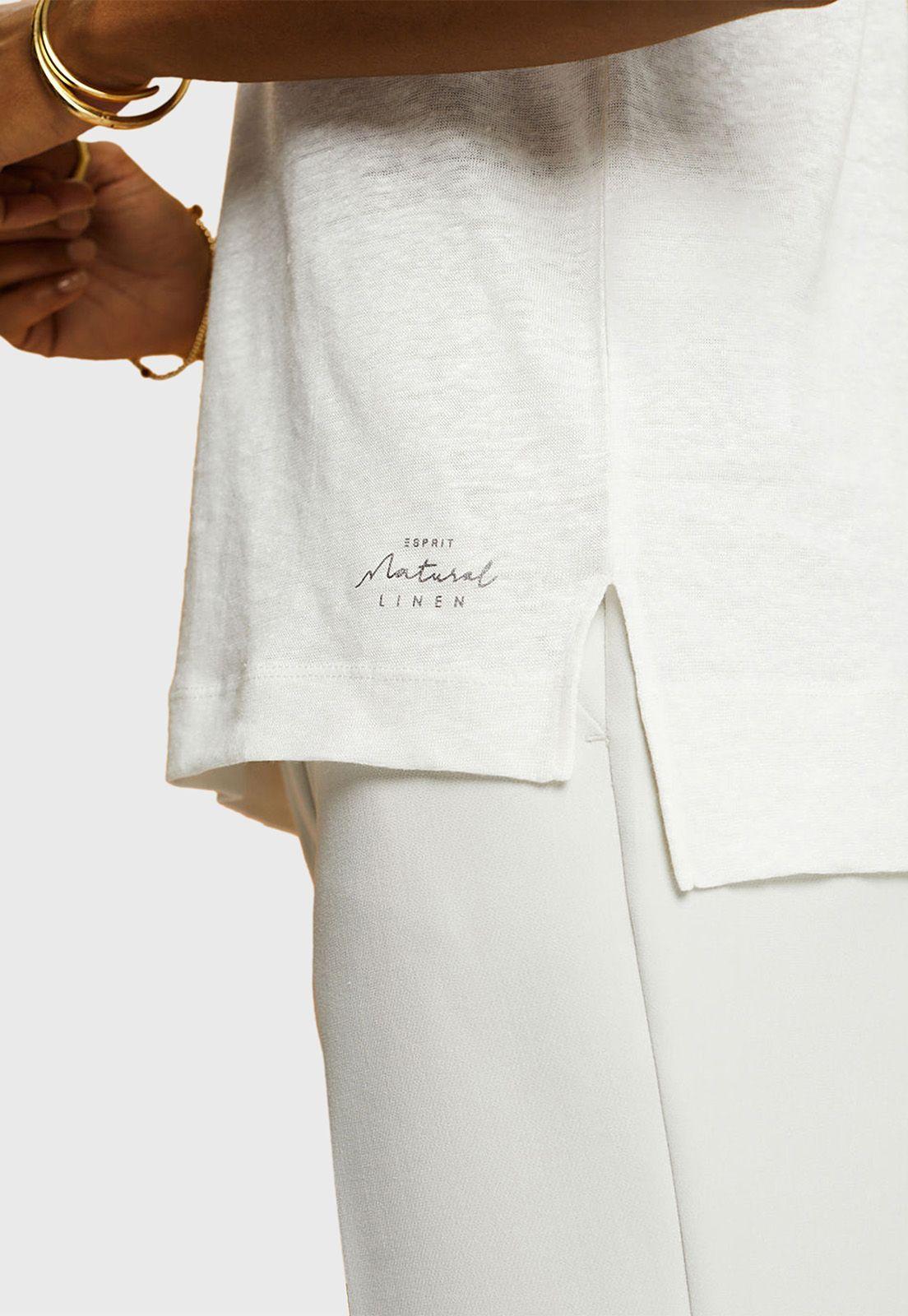 Polera De Lino Oversize Mujer Esprit 033EO1K302-2