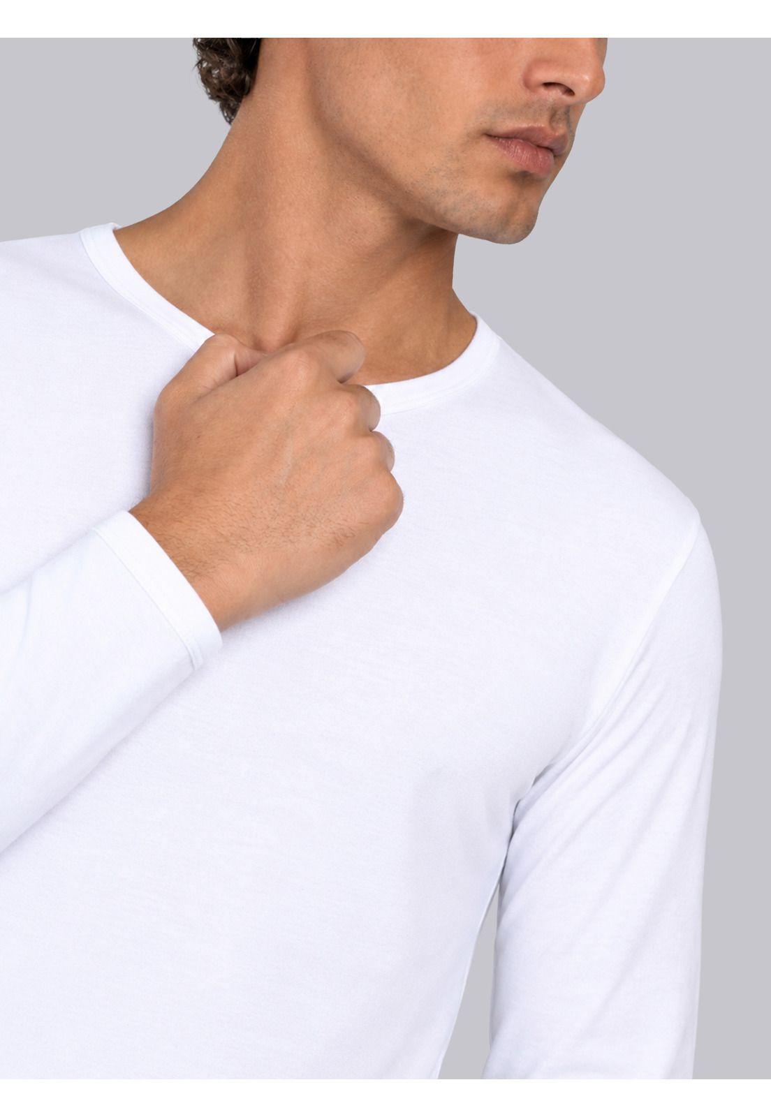 Camiseta Bipack Cuello Redondo Regular Fit Blanco Arrow CT23021BL-3