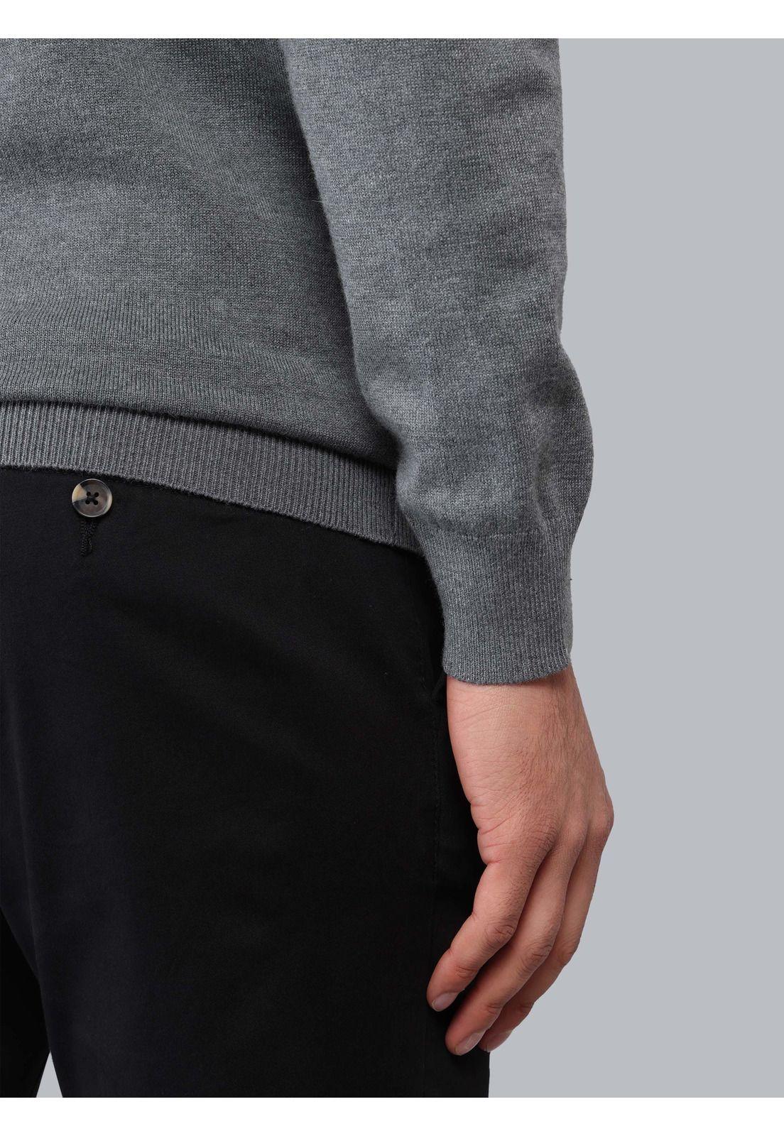 Sweater Texturado Cuello Alto Piero Butti PBCII24GR-4