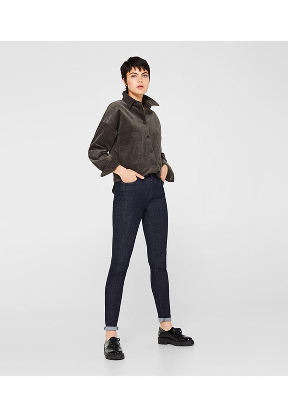 Pantalón jeggings con algodón ecológico-0