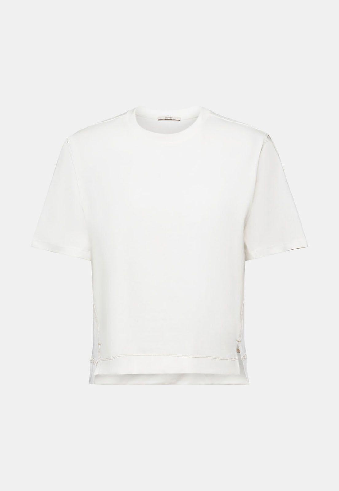 Polera Algodón Manga Corta Mujer Esprit 023EE1K318-3