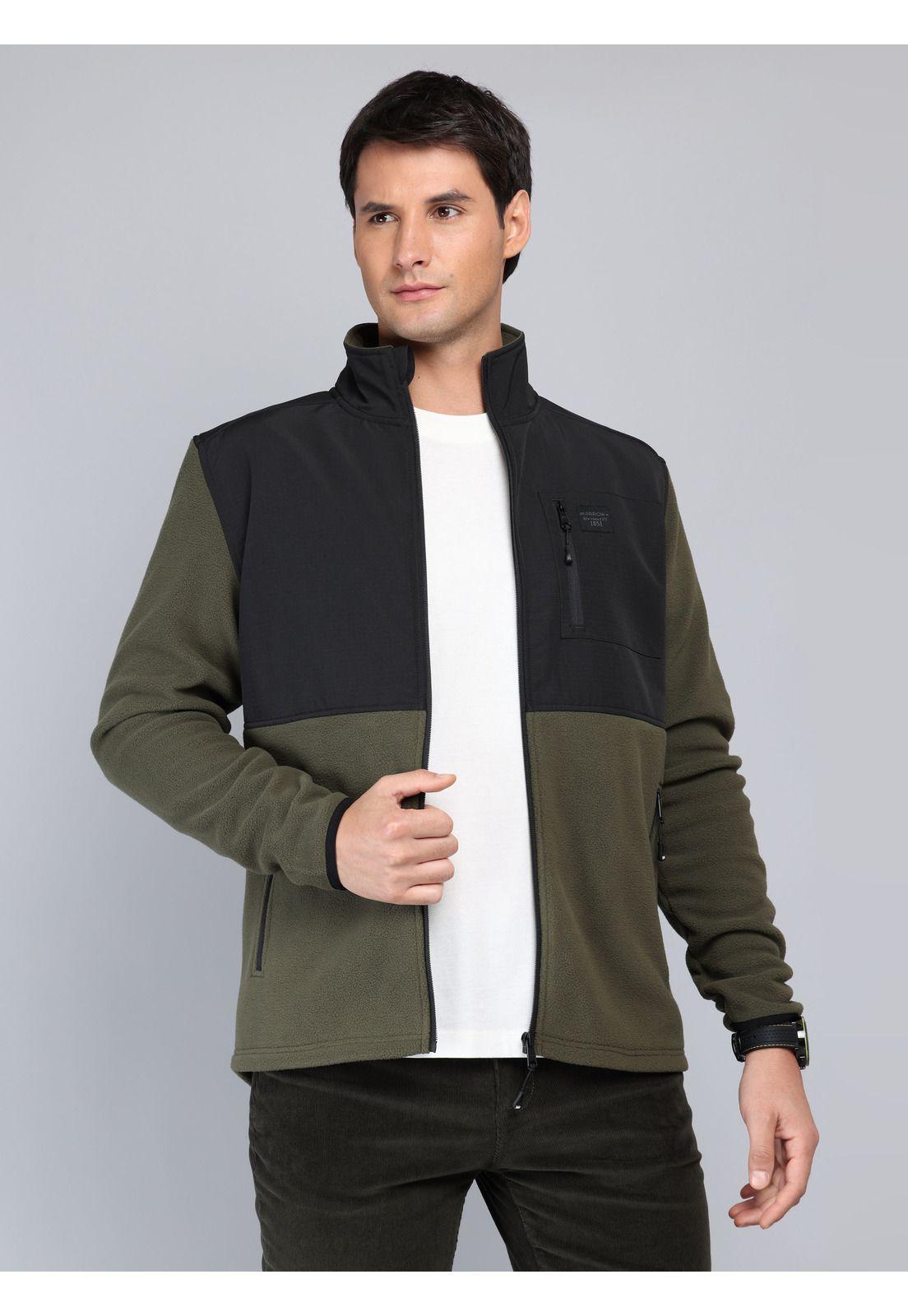 Polerón Polar Regular Fit Oliva Arrow PL33040OL-0