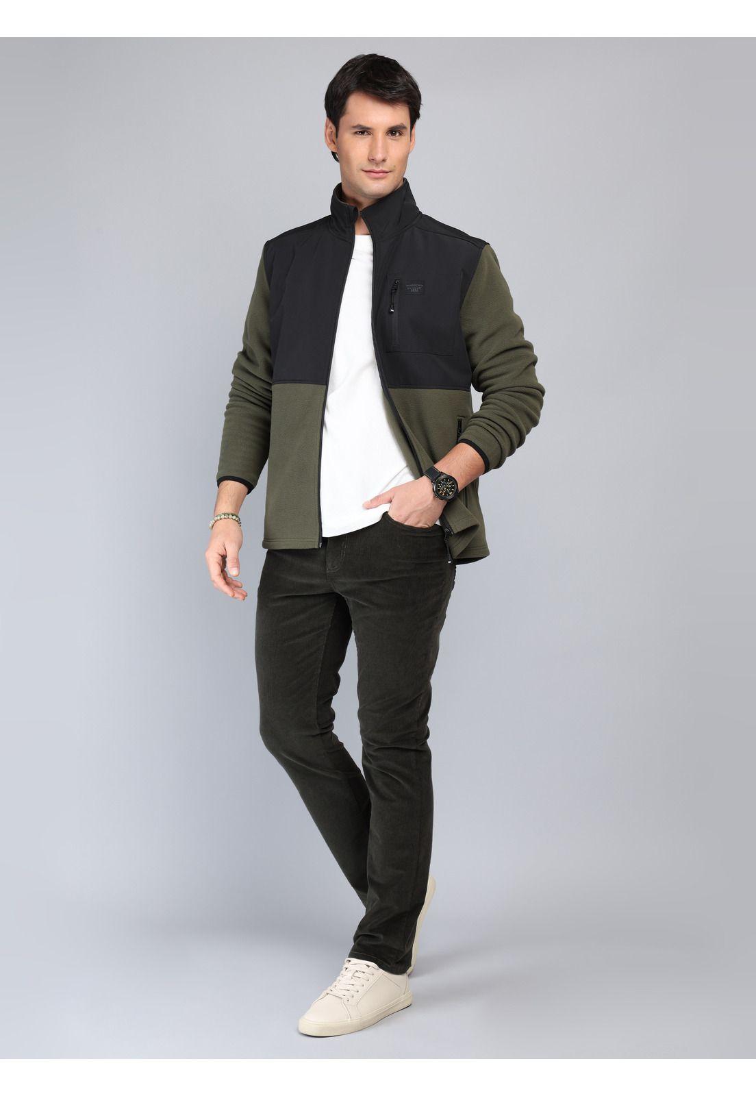 Polerón Polar Regular Fit Oliva Arrow PL33040OL-3