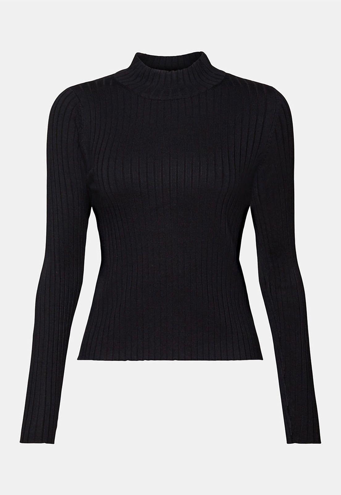 Sweater De Punto Acanalado A Rayas Mujer Esprit 083EE1I306-4