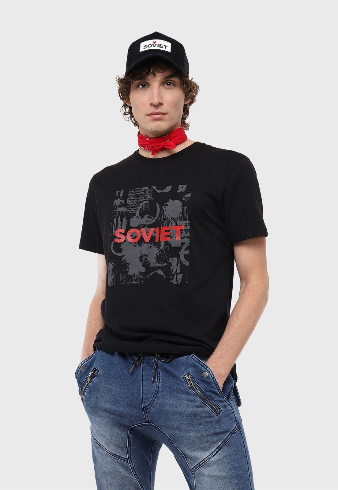 Polera Hombre Soviet SVPO321NE-0