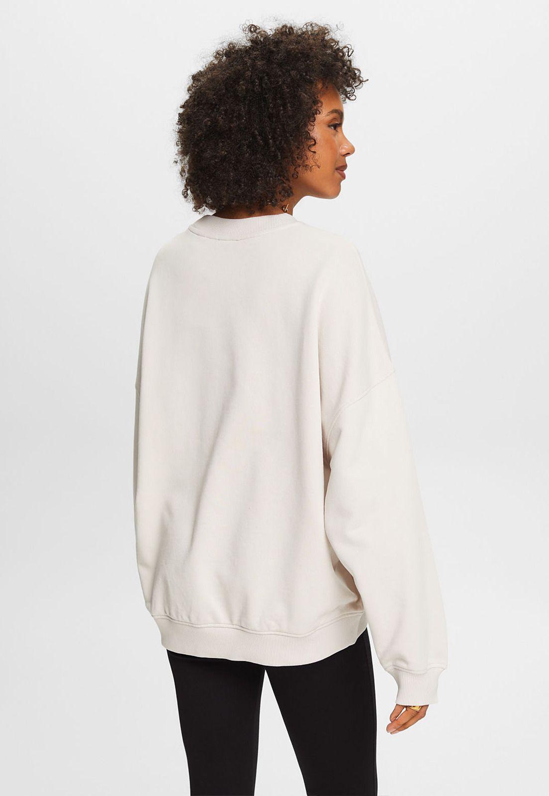 Polerón Con Cuello Redondo Mujer Esprit 024EE1J302-1