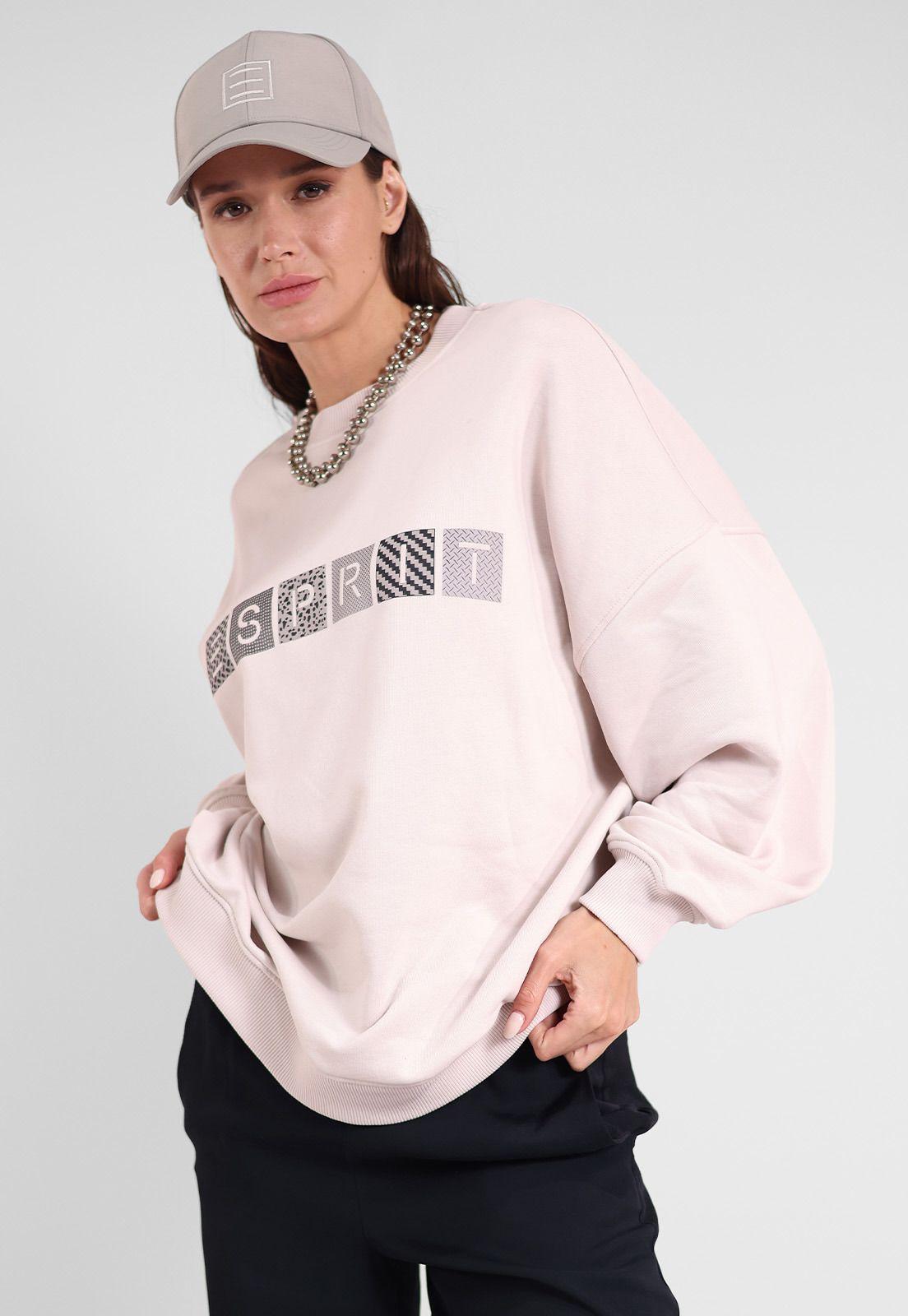 Polerón Con Cuello Redondo Mujer Esprit 024EE1J302-4