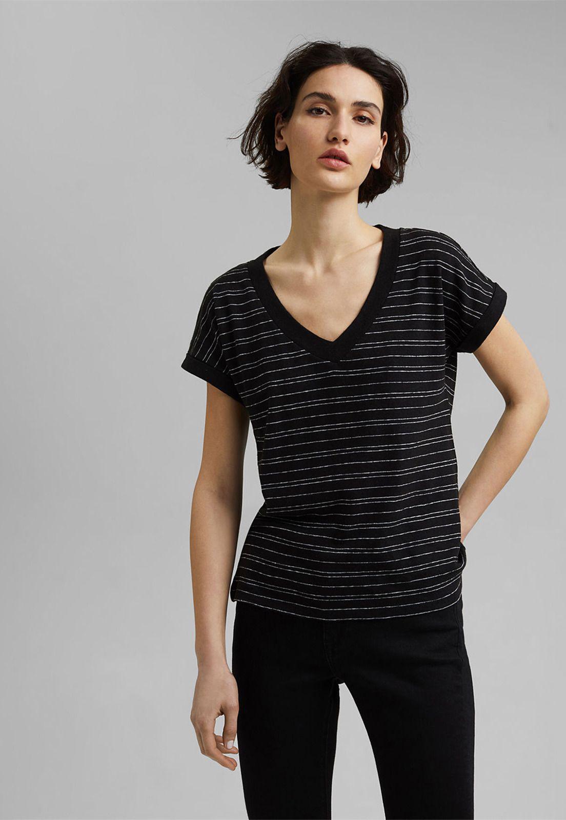 Polera Mujer De Rayas Esprit-0