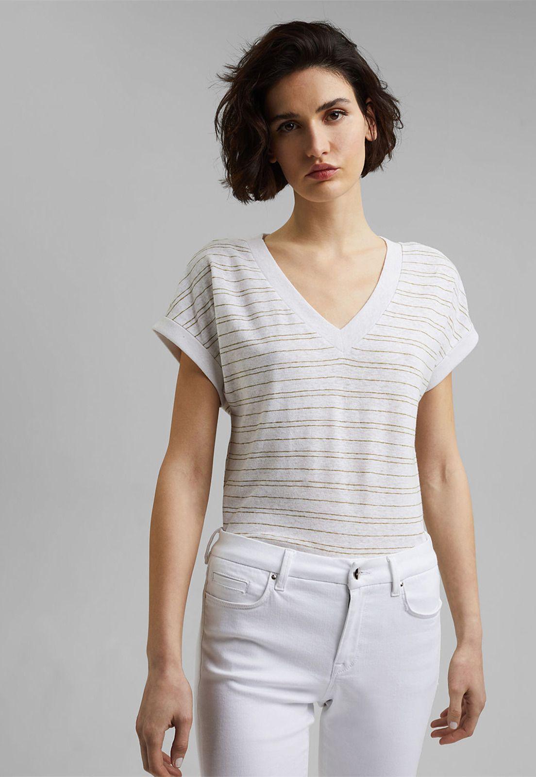 Polera Mujer De Rayas Esprit-4