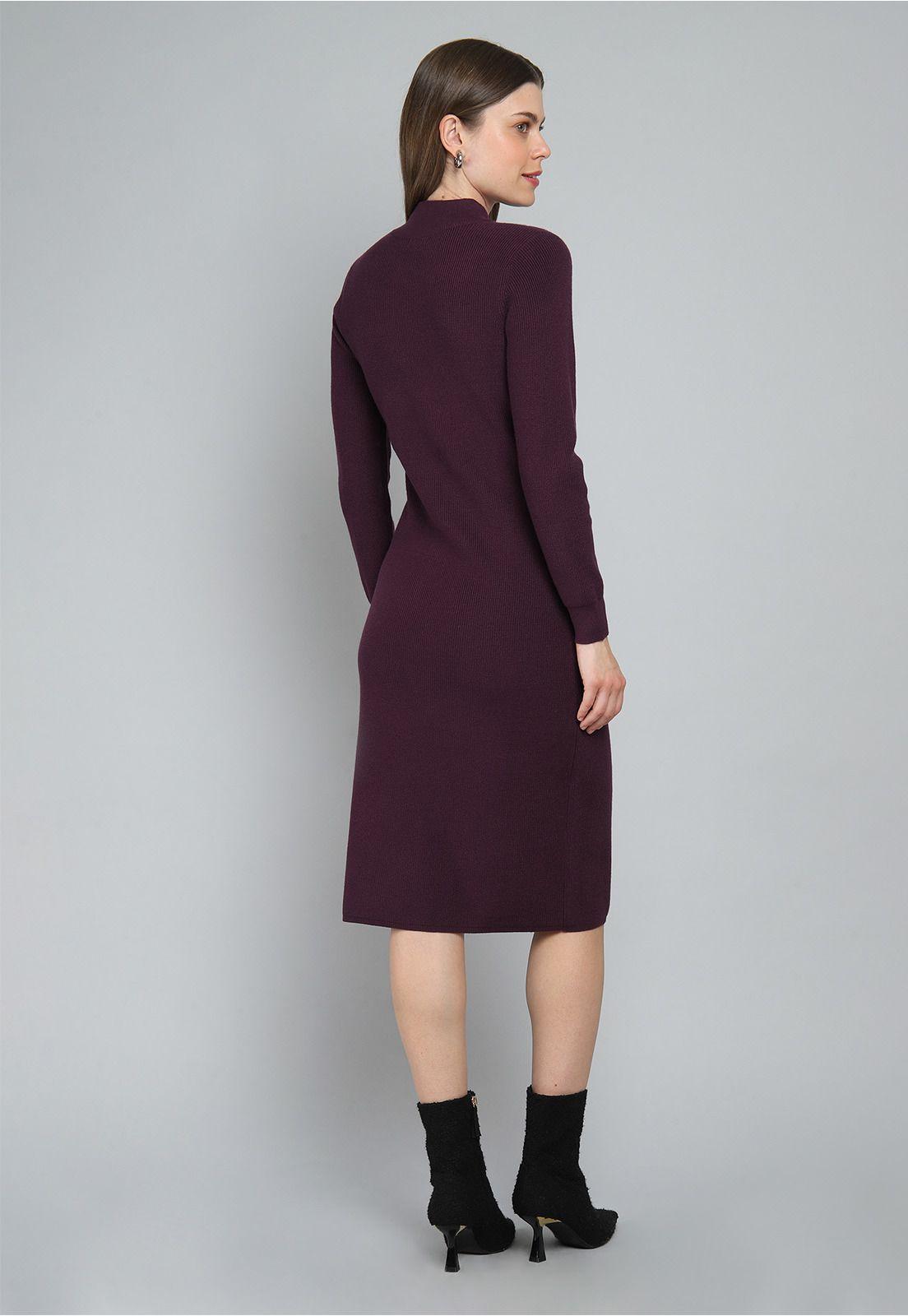 Vestido Tejido Acanalado Mujer Esprit A025146-1