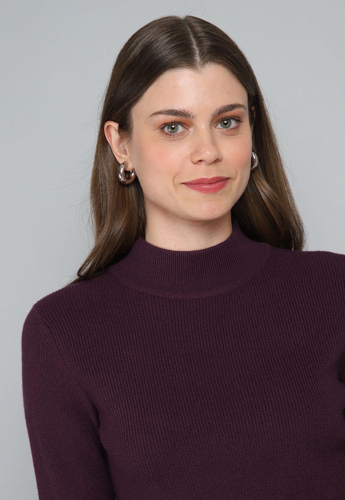 Vestido Tejido Acanalado Mujer Esprit A025146-2