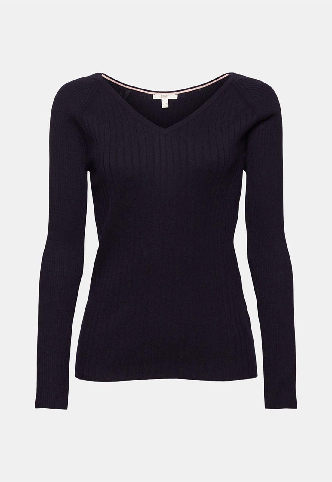 Sweater Mujer Texturado Liso  Esprit-3
