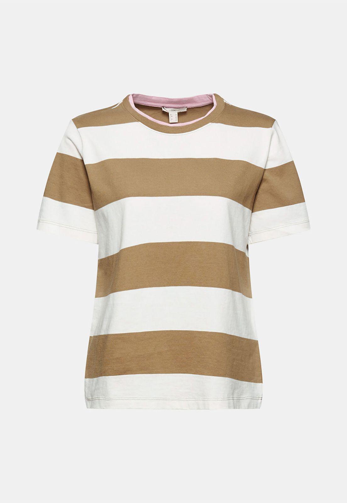 Polera Mujer Manga Corta A Rayas Esprit-3