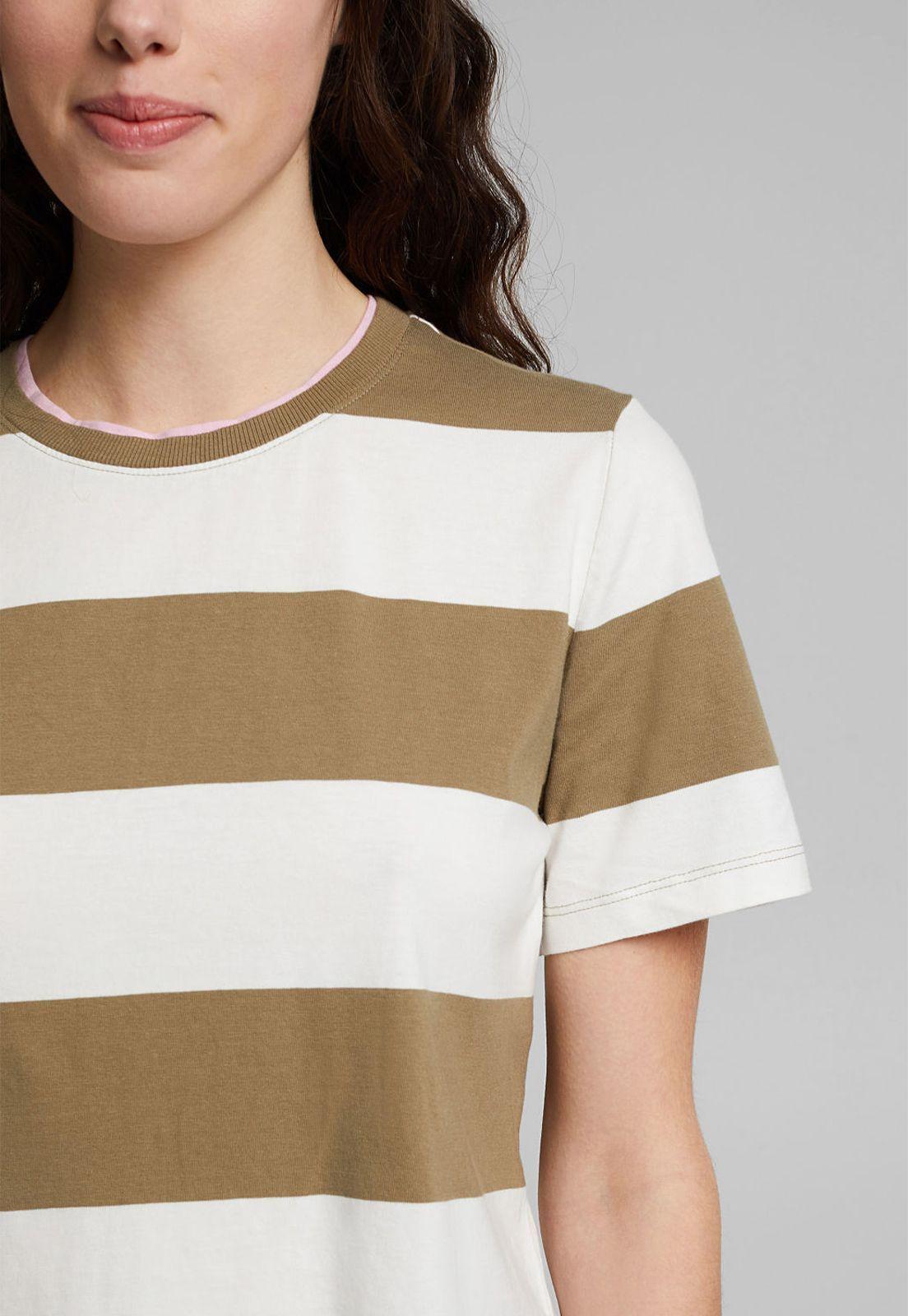 Polera Mujer Manga Corta A Rayas Esprit-2