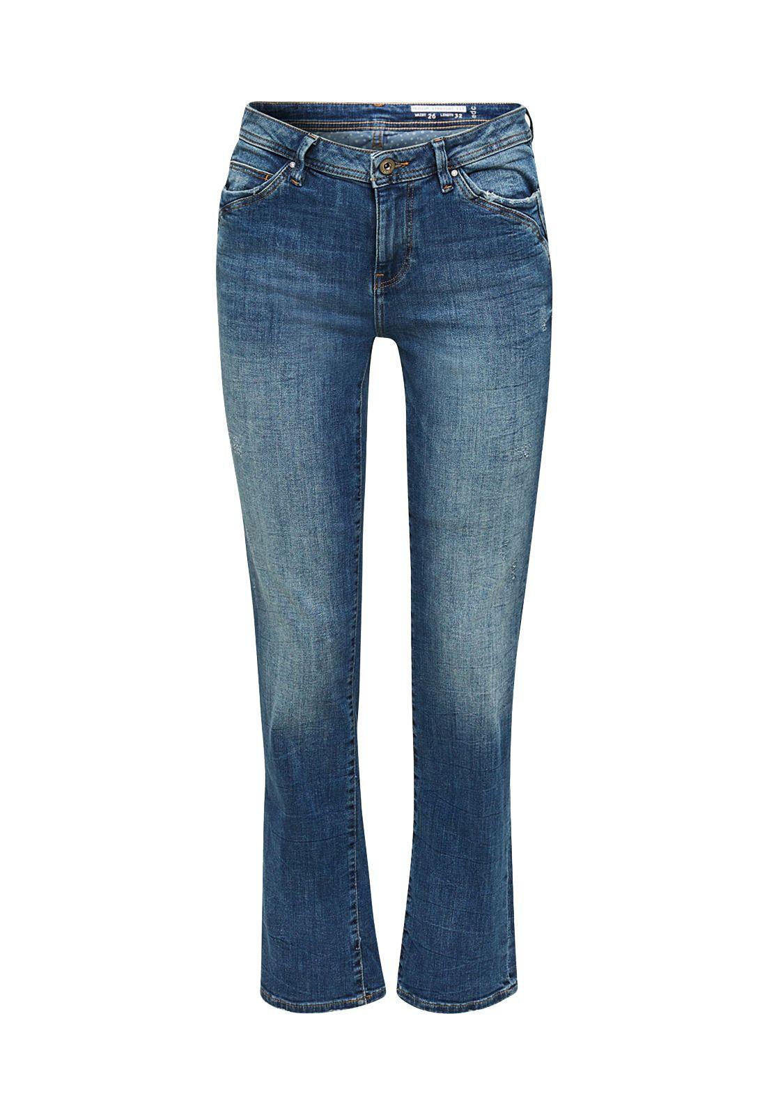 Jeans straight medium rise-7