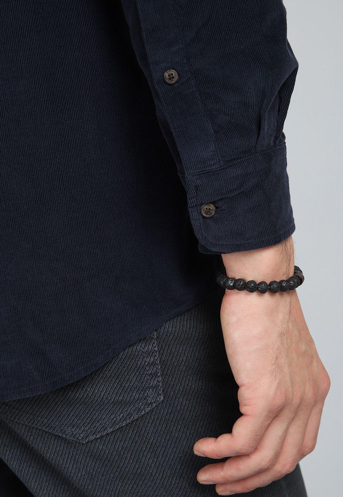 Camisa Cotelé Manga Larga Arrow CM31007NB-5