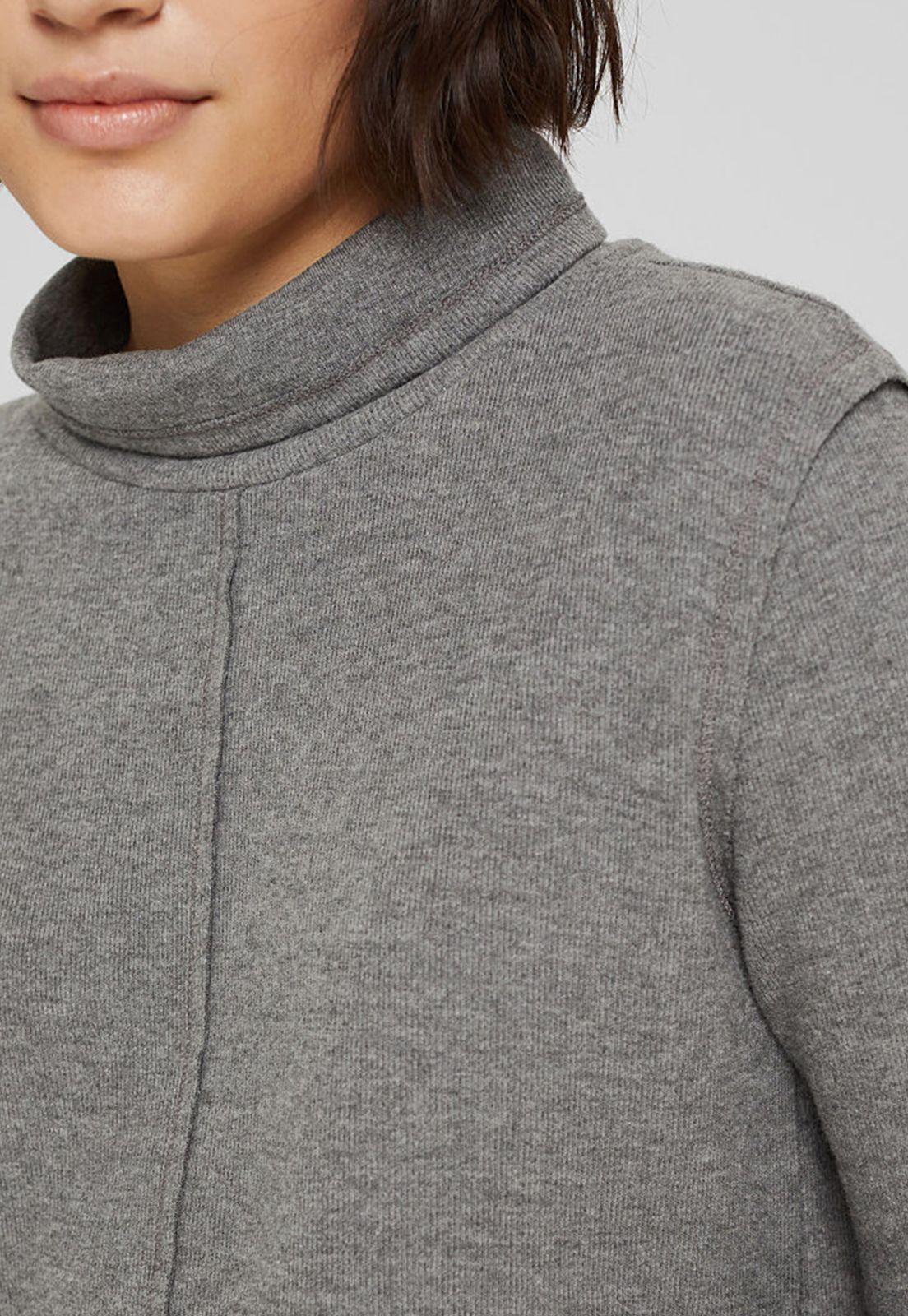 Vestido De Punto En Una Mezcla De Algodón Ecológico Esprit-2