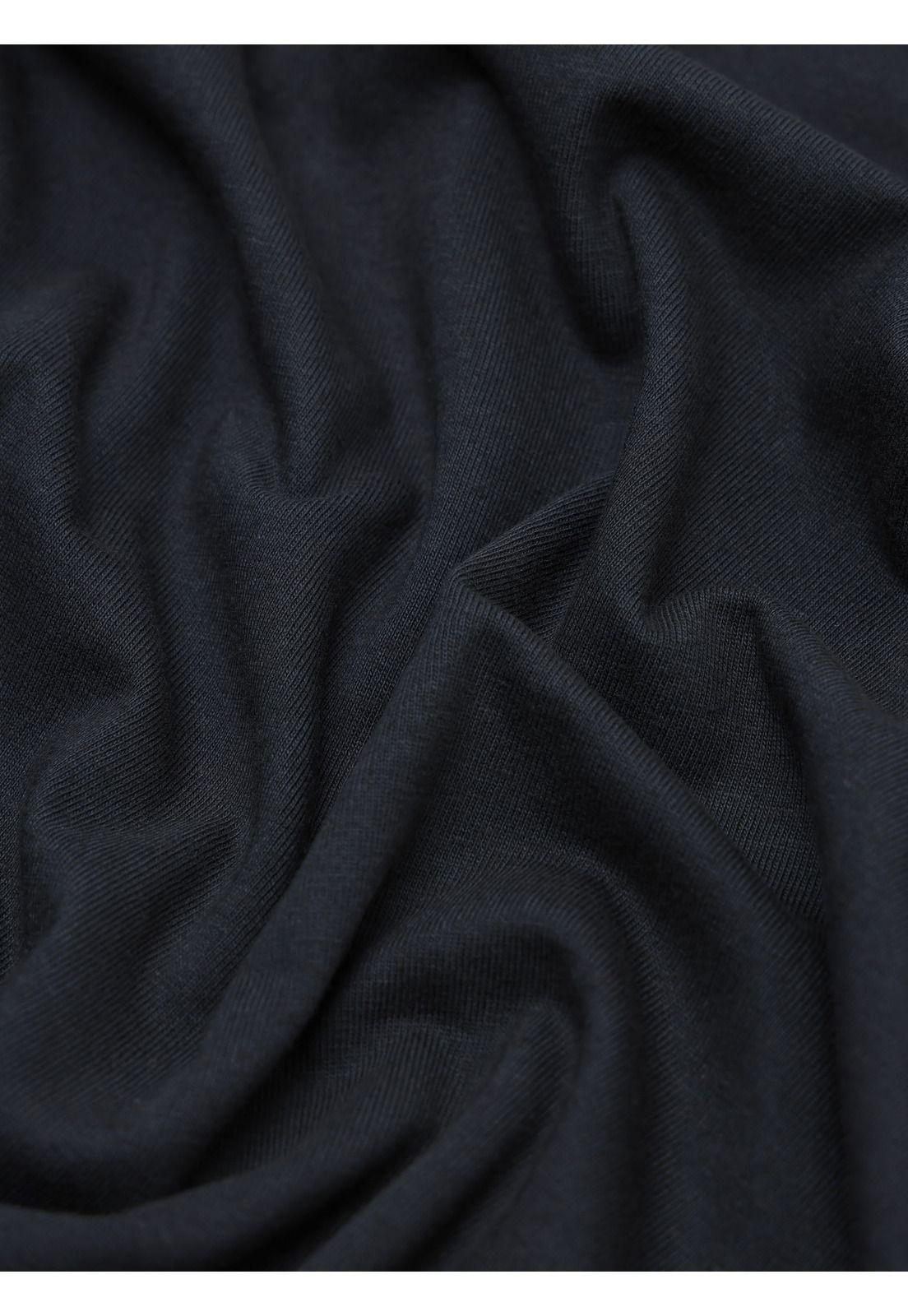 Polera Lisa Stone Wash Regular Fit Negro Arrow PO33071NE-5