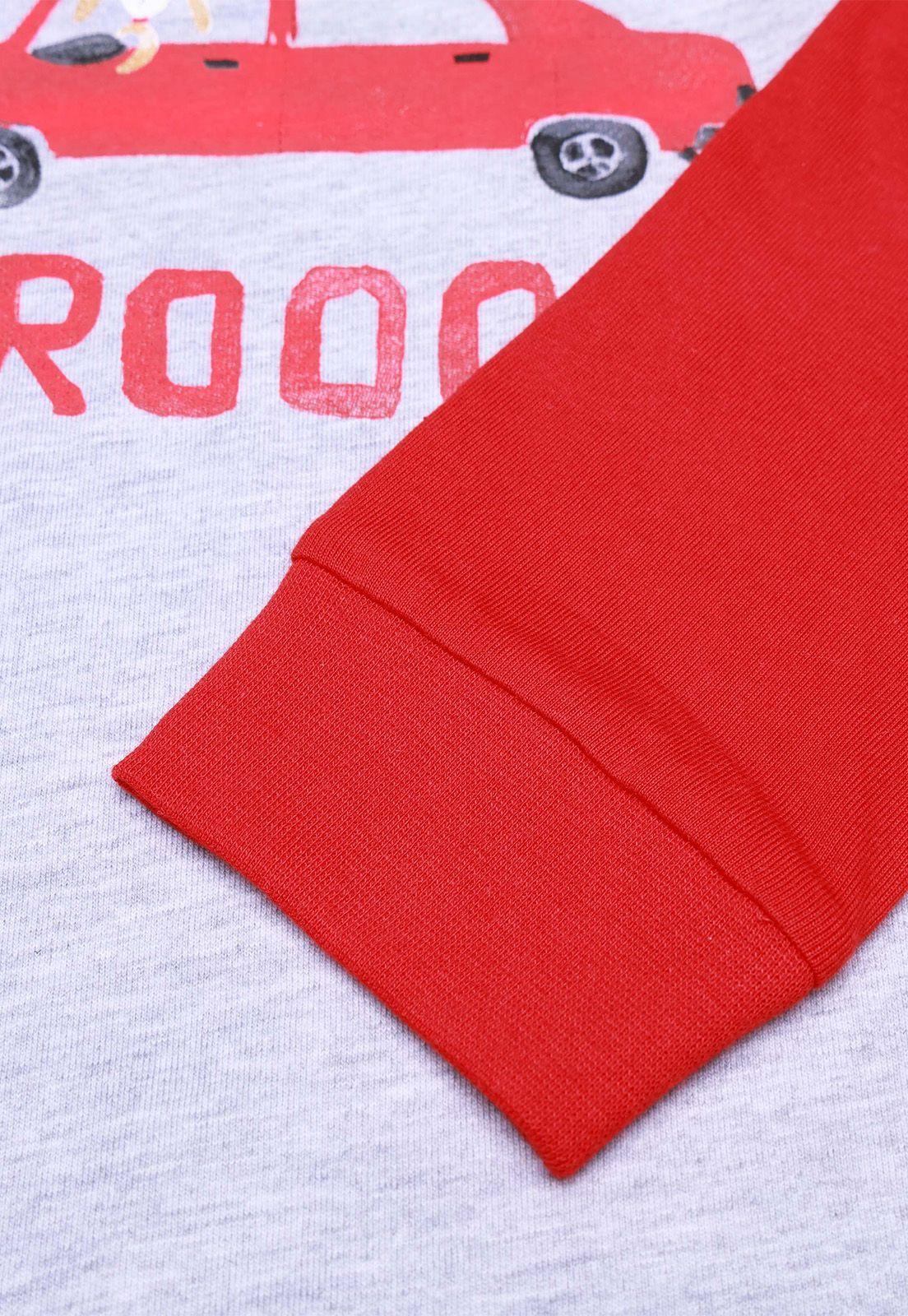 Polera Estampada Niño Osito-3