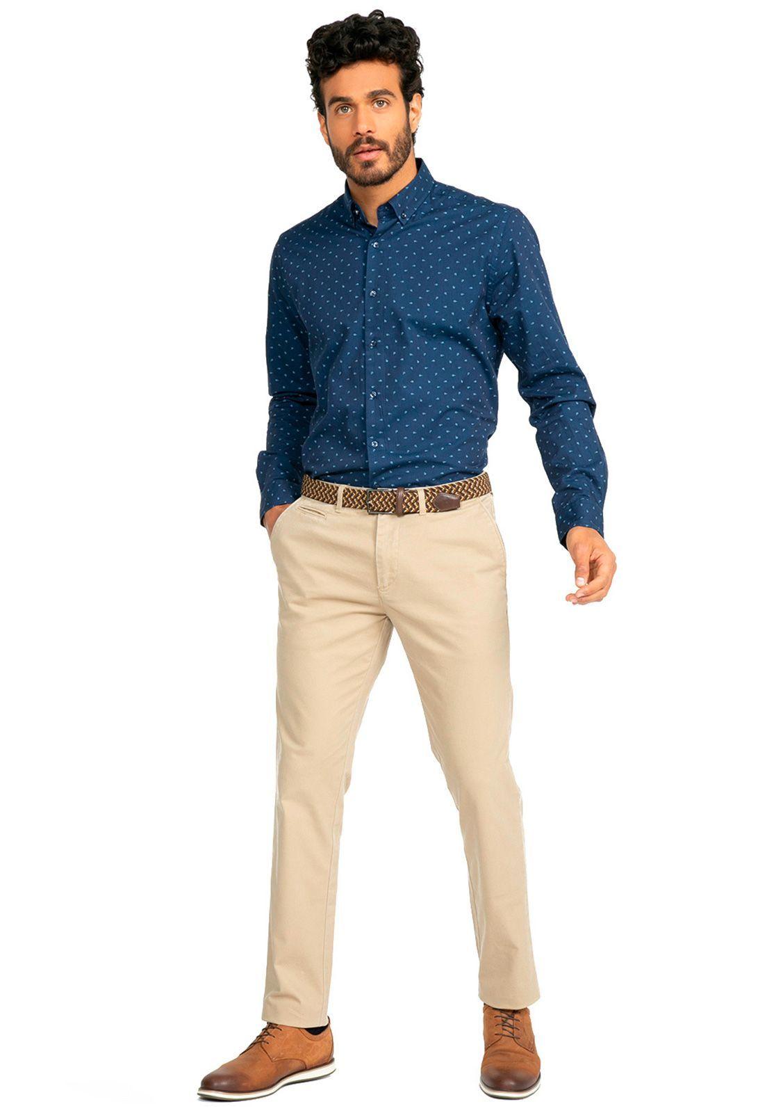 Pantalón semi formal-0