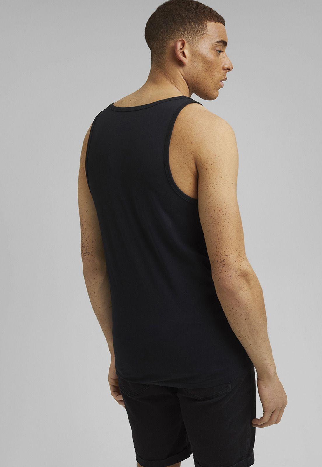 Polera Hombre Sin Mangas Con Estampado Esprit-1