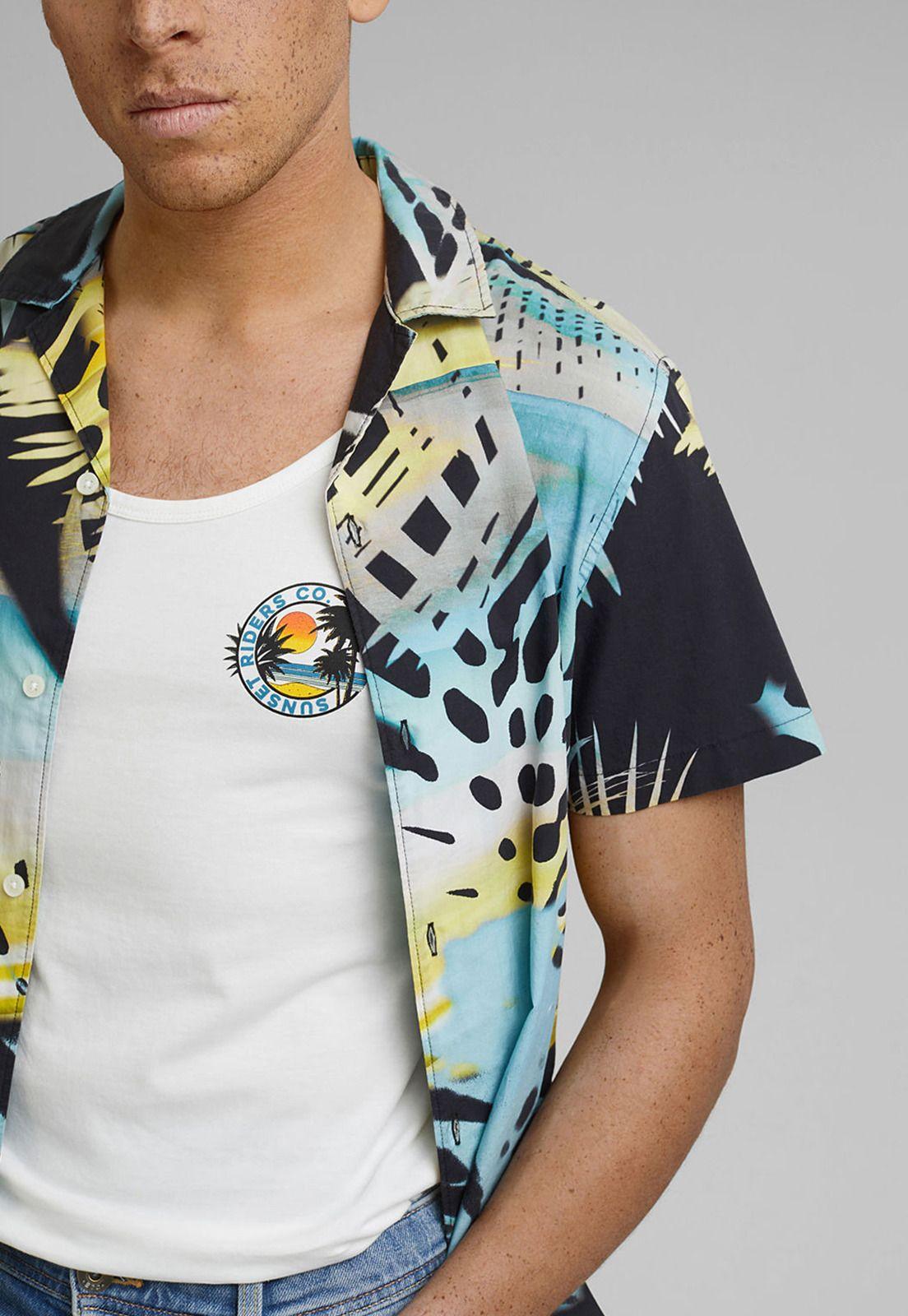 Polera Hombre Sin Mangas Con Estampado Esprit-6