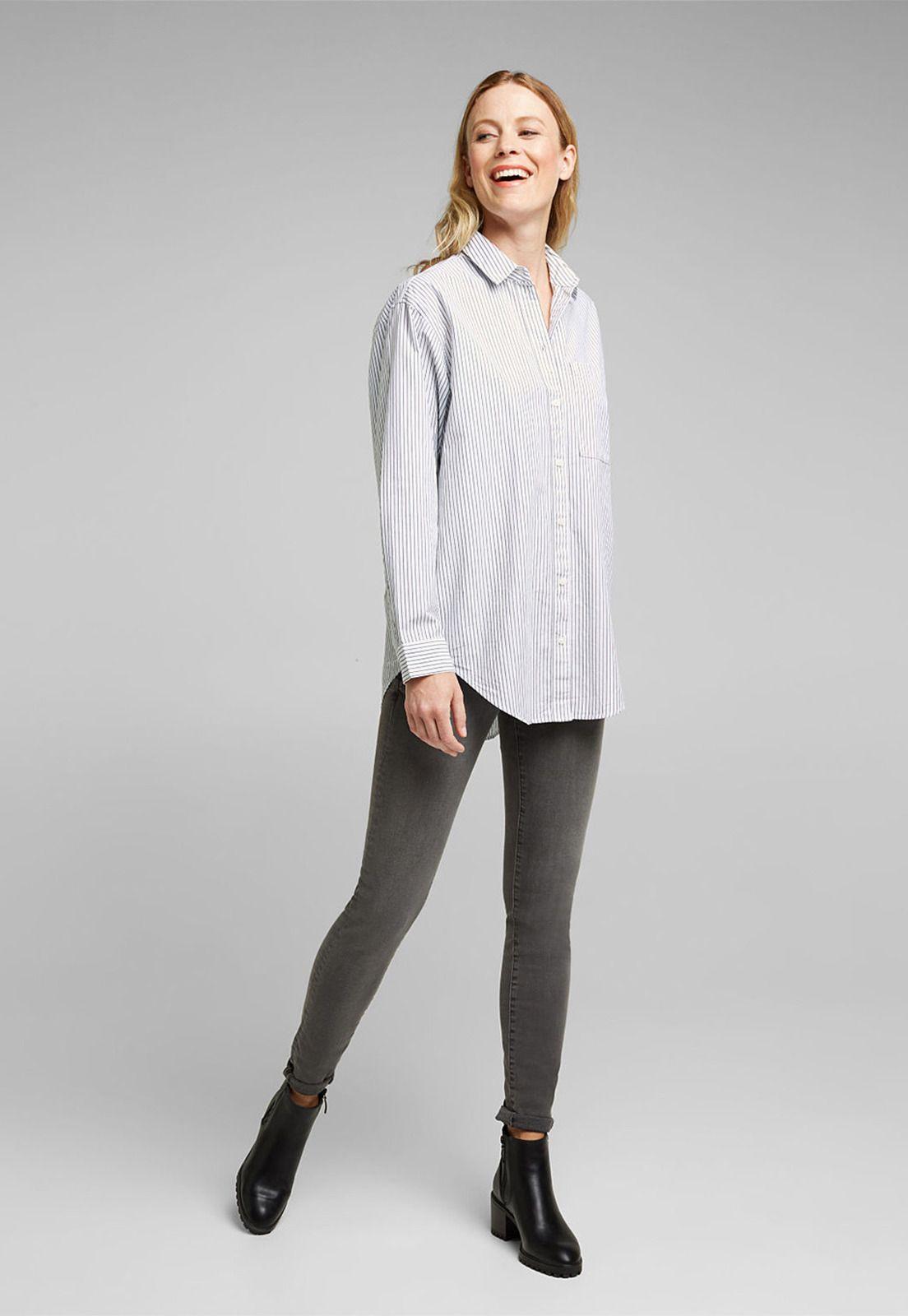 Blusa Mujer Manga Larga Rayada Esprit-2