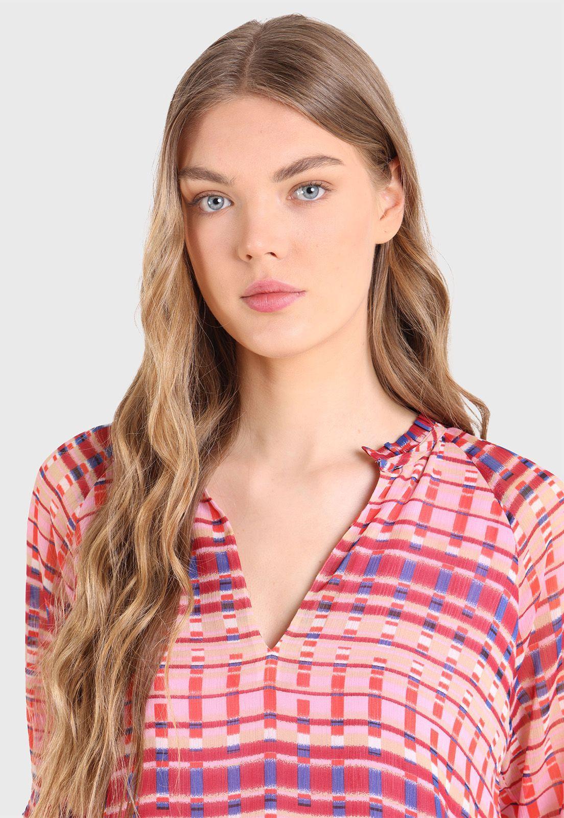 Blusa Manga Larga Escote V y Puños Mujer Esprit-2