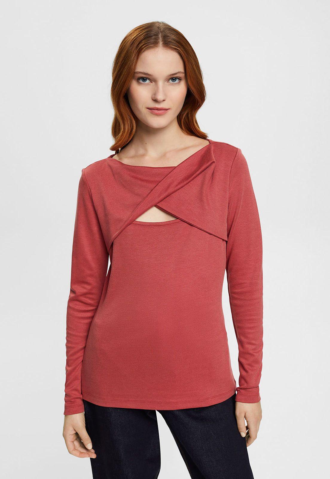 Polera Manga Larga Mujer Esprit-0