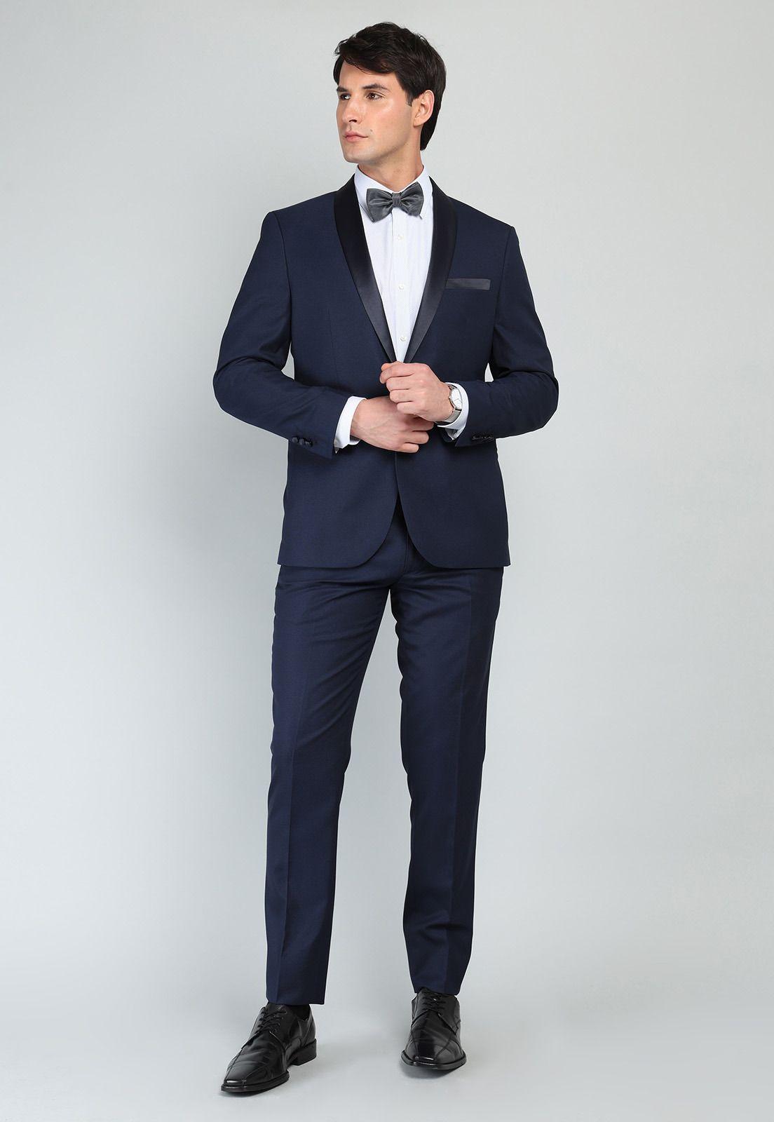 Traje Ceremonia Liso Spandex Arrow AM32000NB-0