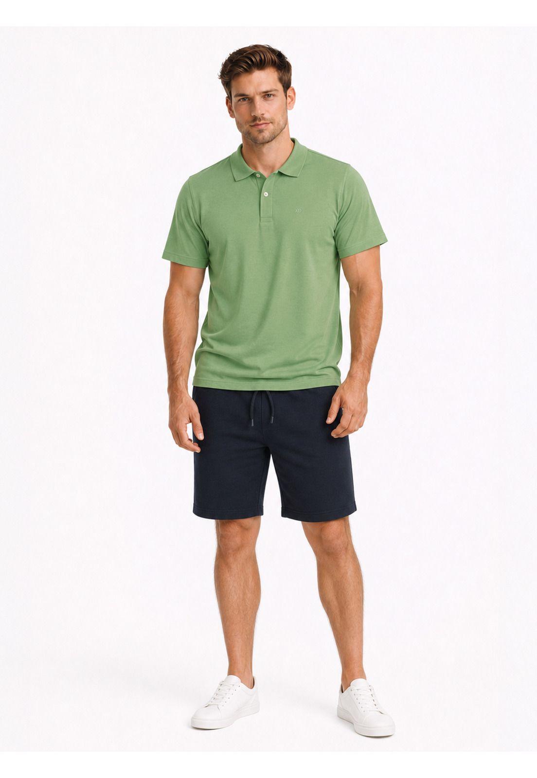 Polera Pique Regular Fit Verde Arrow PO34030VE-3