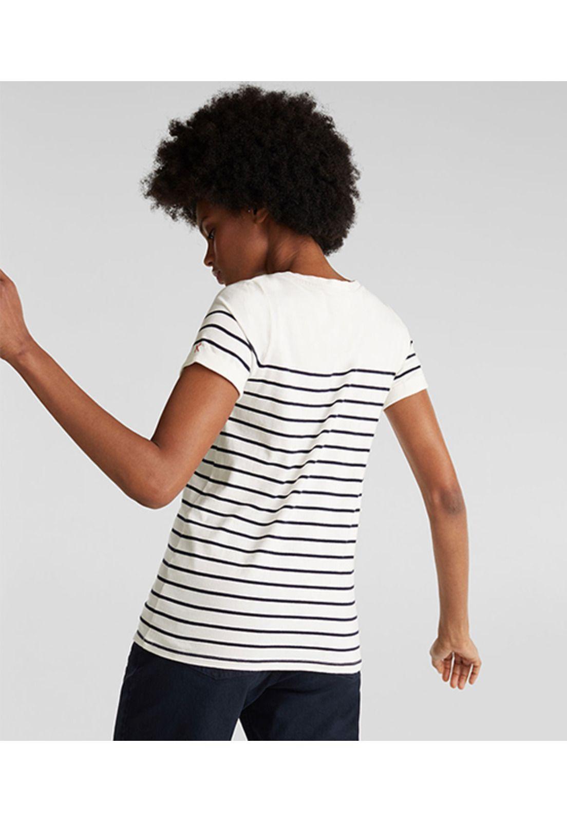 Polera rayas con bordado-1