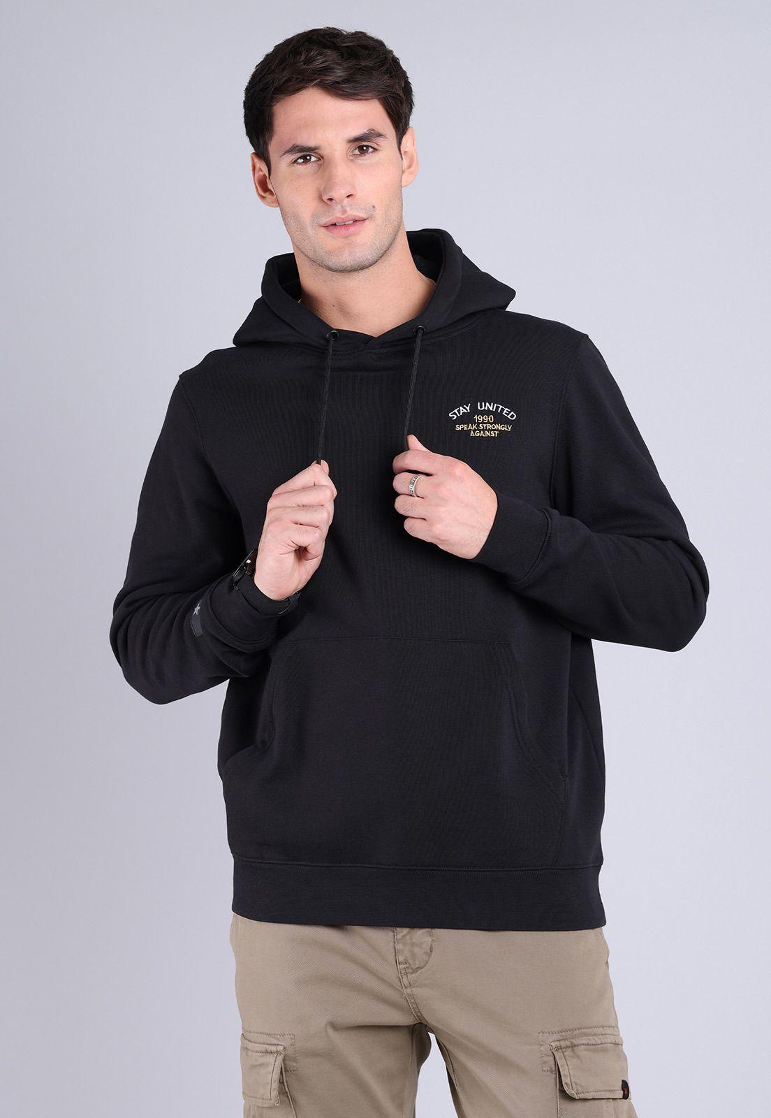 Polerón Canguro Con Capucha Hombre Soviet SPLH702NE-4