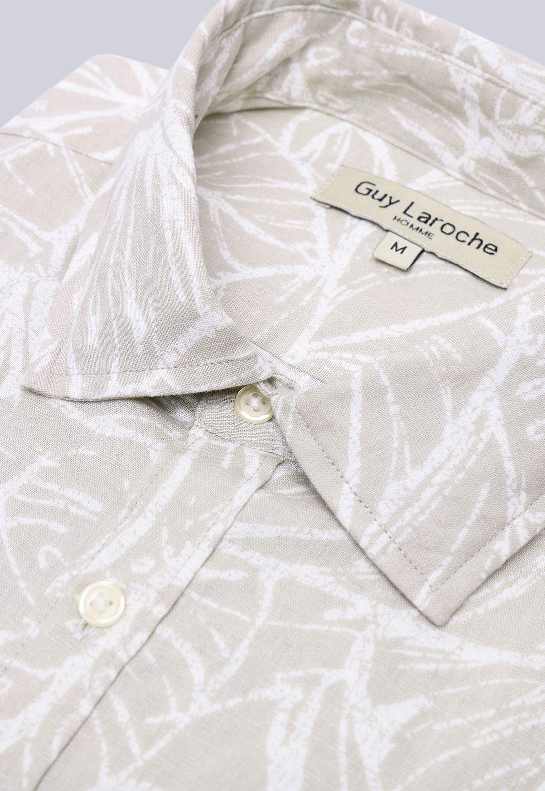 Camisa Estampada Manga Larga Guy Laroche GLBVF19AR-5