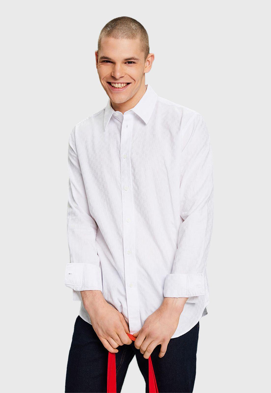 Camisa Manga Larga Hombre Esprit 113EE2F301-0