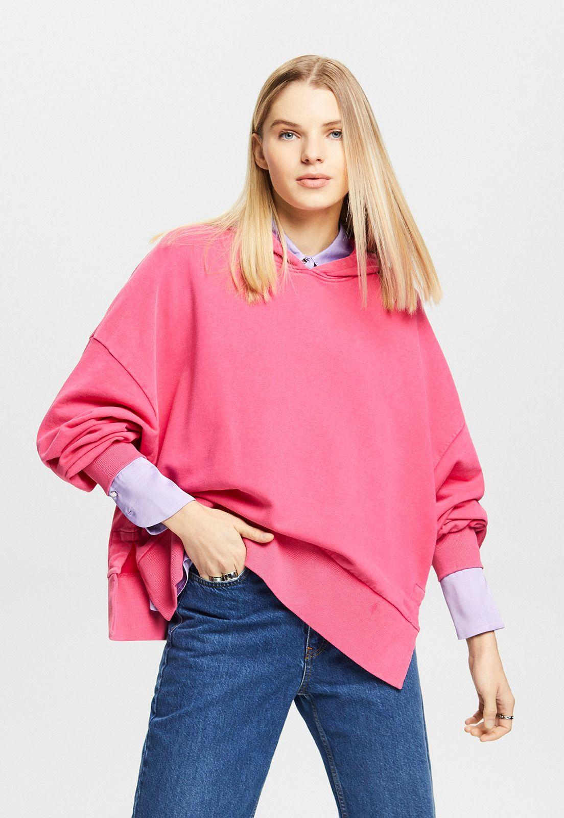 Polerón Con Capucha Oversized Mujer Esprit-0