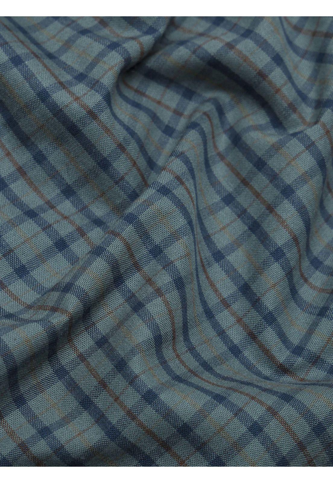 Camisa A Cuadros Spandex Regular Fit Verde Arrow CM33041VE-6