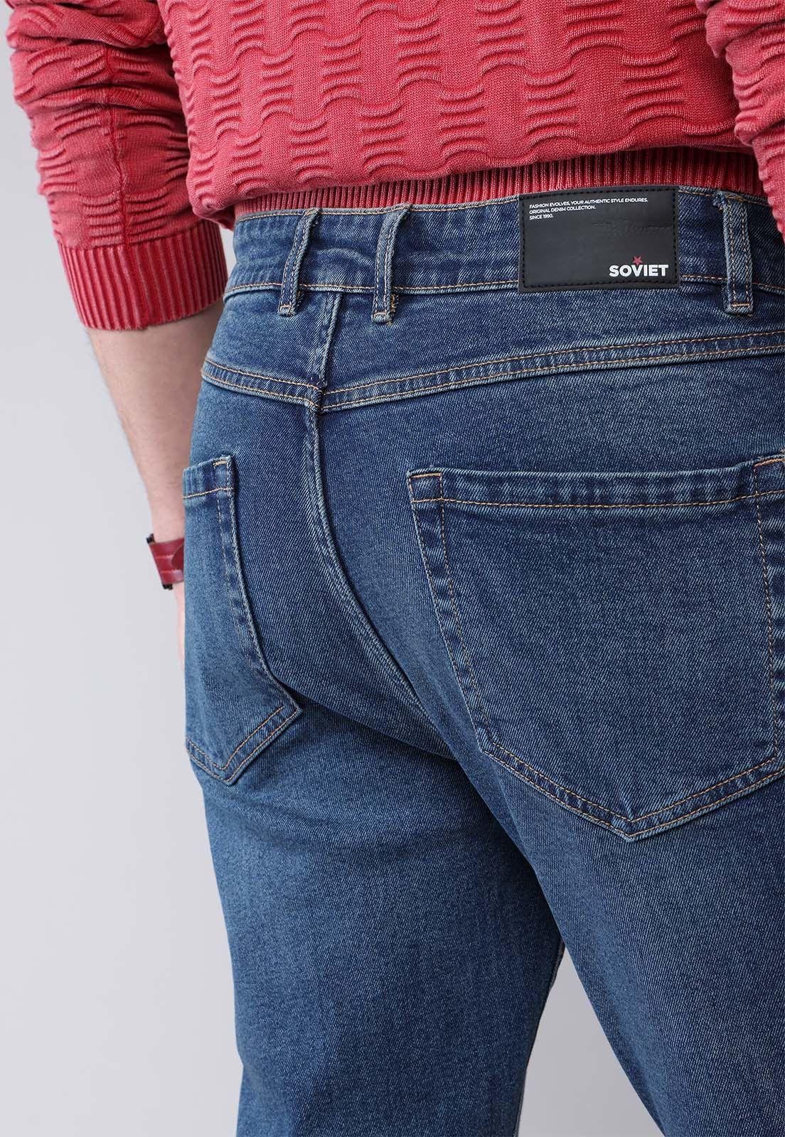 Jeans Spandex Regular Fit Soviet CVSHB80AO-4