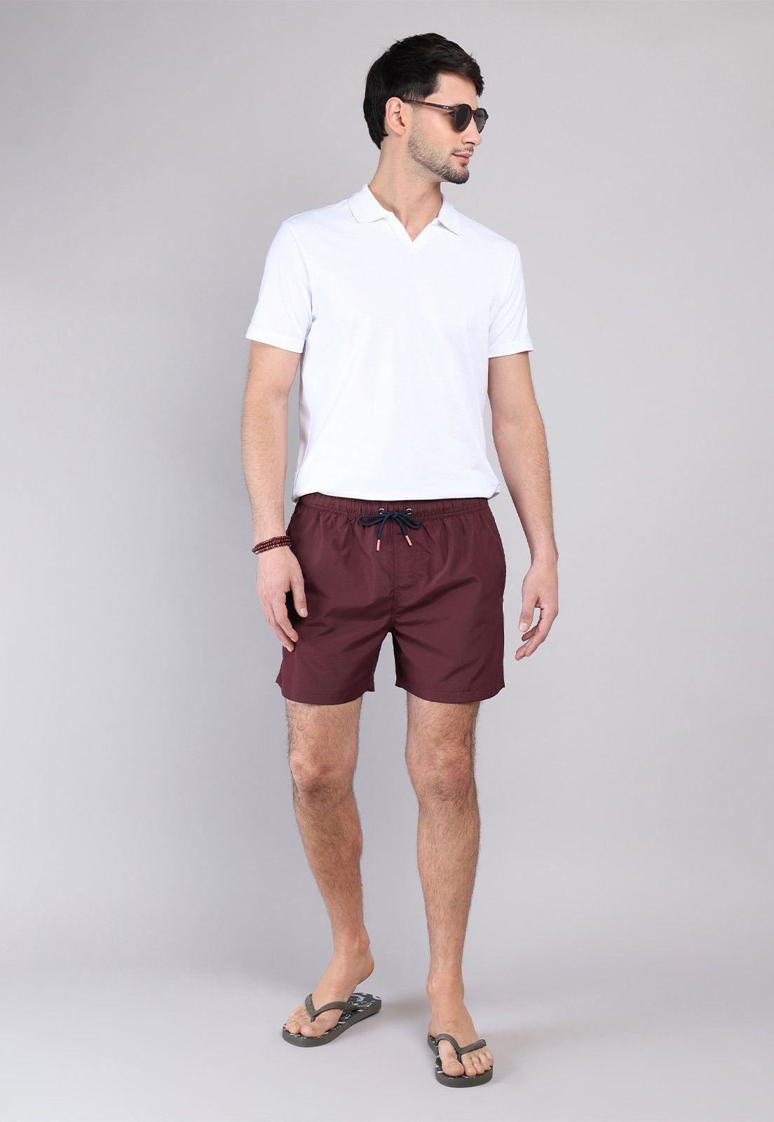 Short De Baño Liso Arrow SH32010RO-3