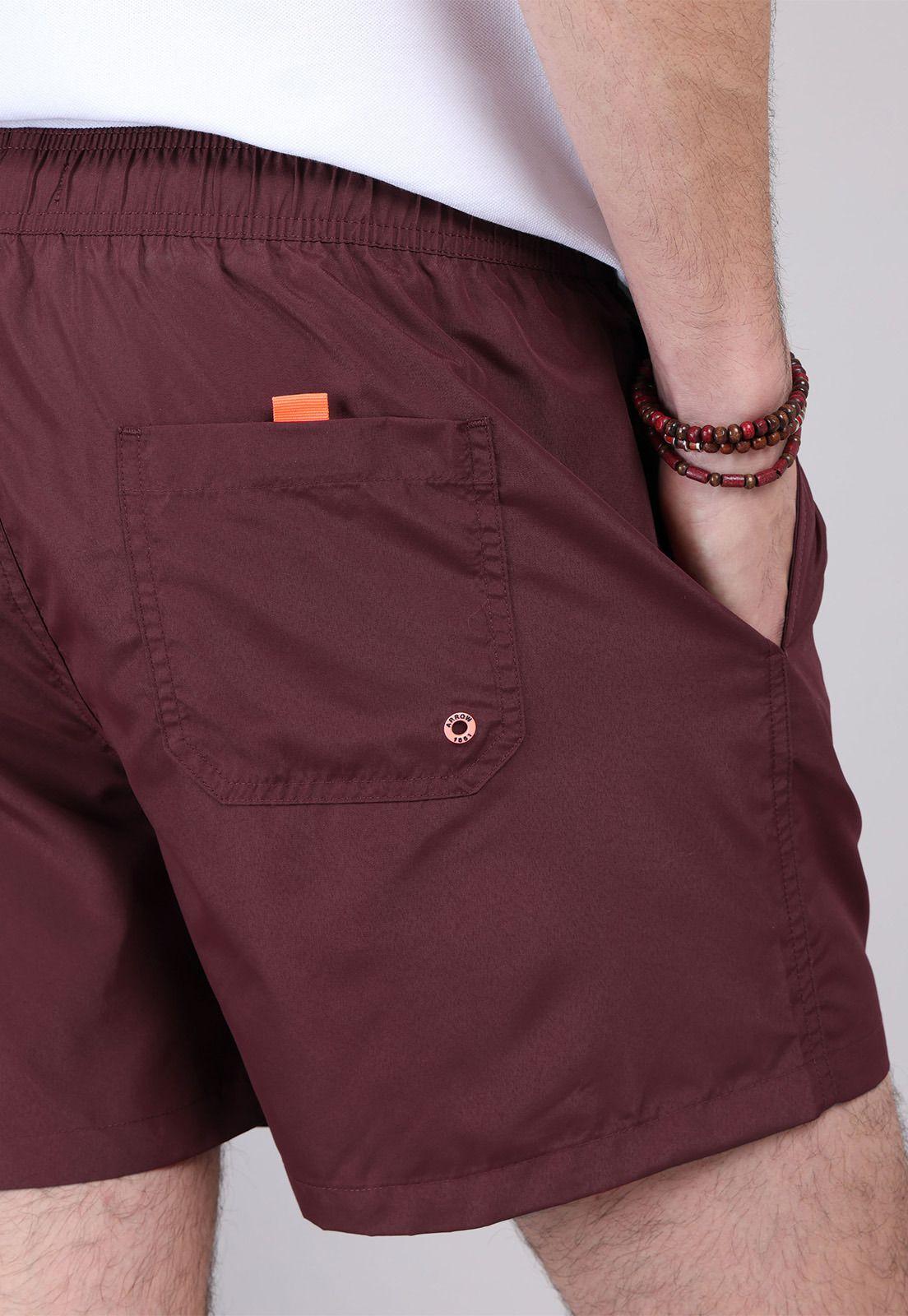 Short De Baño Liso Arrow SH32010RO-4