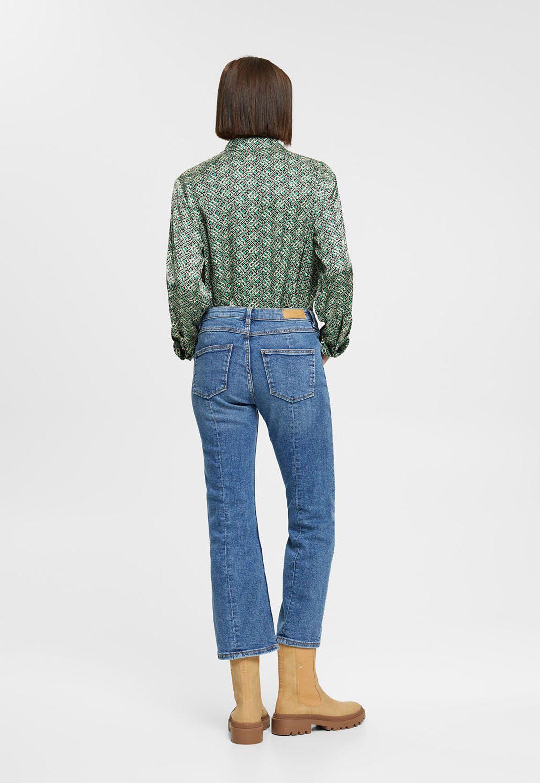 Jeans Skinnys Acampanados Mujer Esprit-1