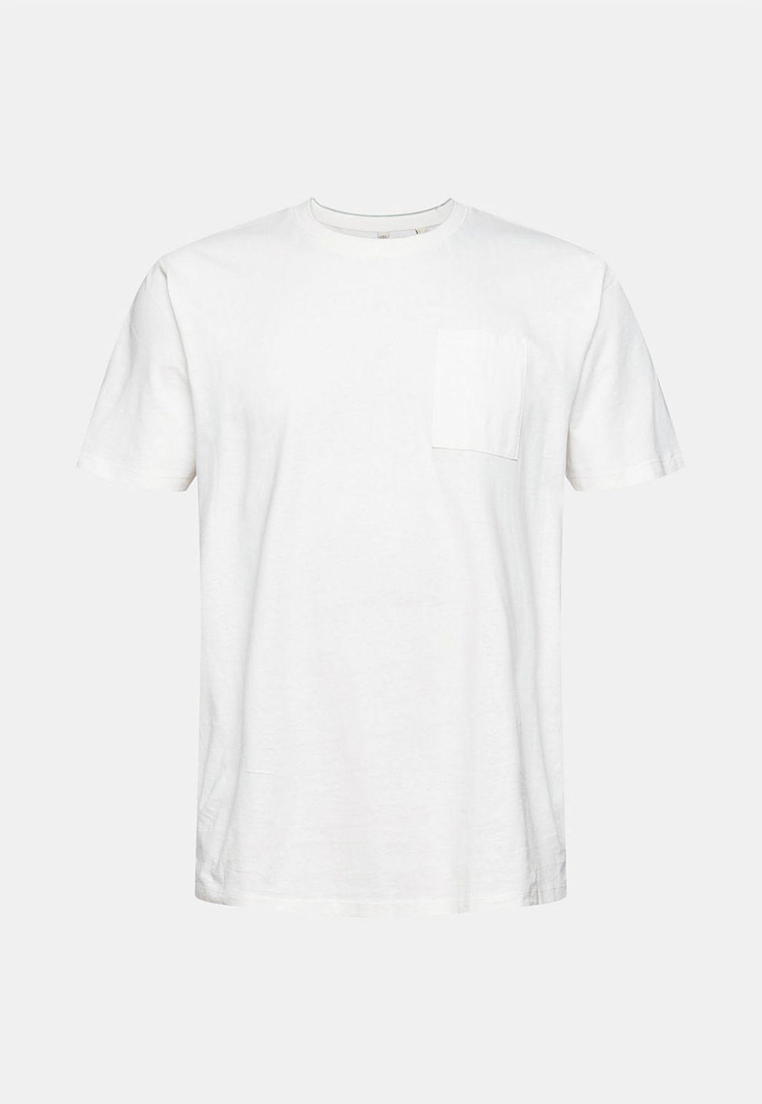 Polera Con Bolsillo En El Pecho Esprit Marrón-3